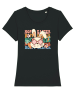 de Paște - Hoppy Easter Tricou mânecă scurtă guler larg fitted Damă Expresser
