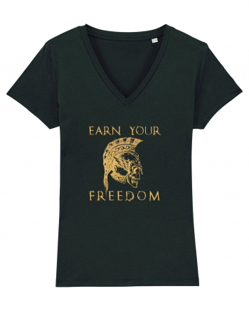 Freedom earn. Black