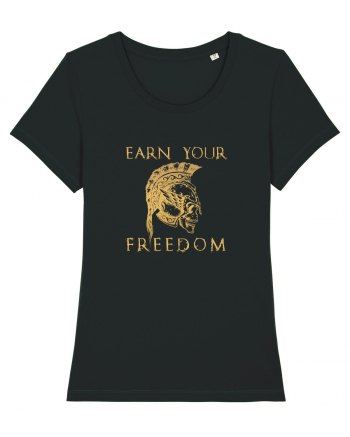 Freedom earn. Black