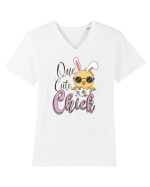 de Paște - One cute chick Tricou mânecă scurtă guler V Bărbat Presenter