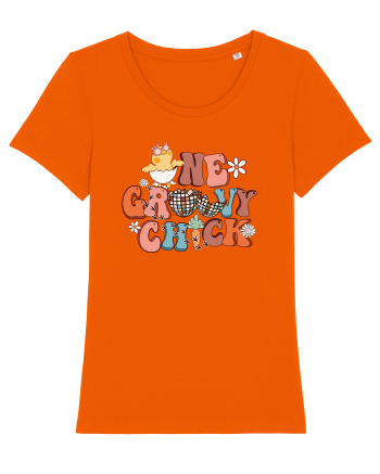 de Paște - One groovy chick Bright Orange
