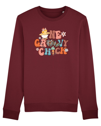 de Paște - One groovy chick Burgundy