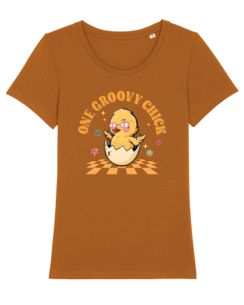 de Paște - One groovy chick v2 Roasted Orange