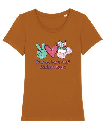 de Paște - Peace love and easter eggs Roasted Orange