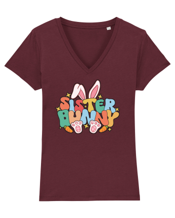 de Paște - Sister bunny Burgundy