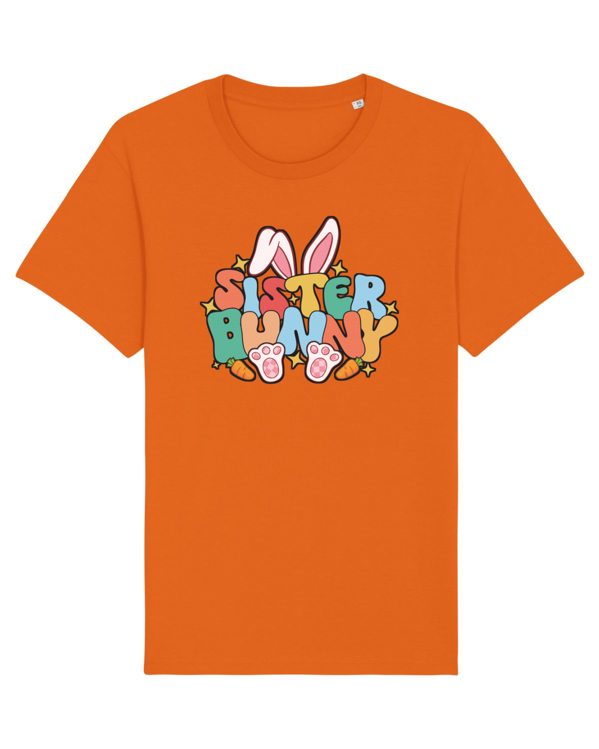 Tricou mânecă scurtă Unisex Rocker Bright Orange