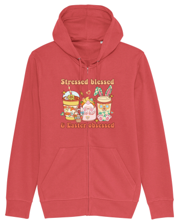 de Paște - Stressed blessed and easter obsessed Carmine Red