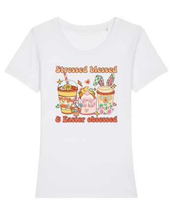 de Paște - Stressed blessed and easter obsessed White