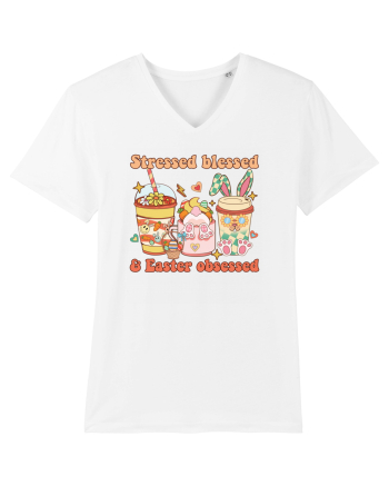 de Paște - Stressed blessed and easter obsessed White