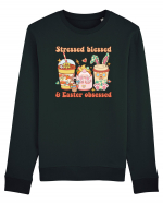 de Paște - Stressed blessed and easter obsessed Bluză mânecă lungă Unisex Rise