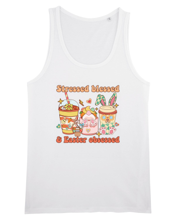 de Paște - Stressed blessed and easter obsessed White