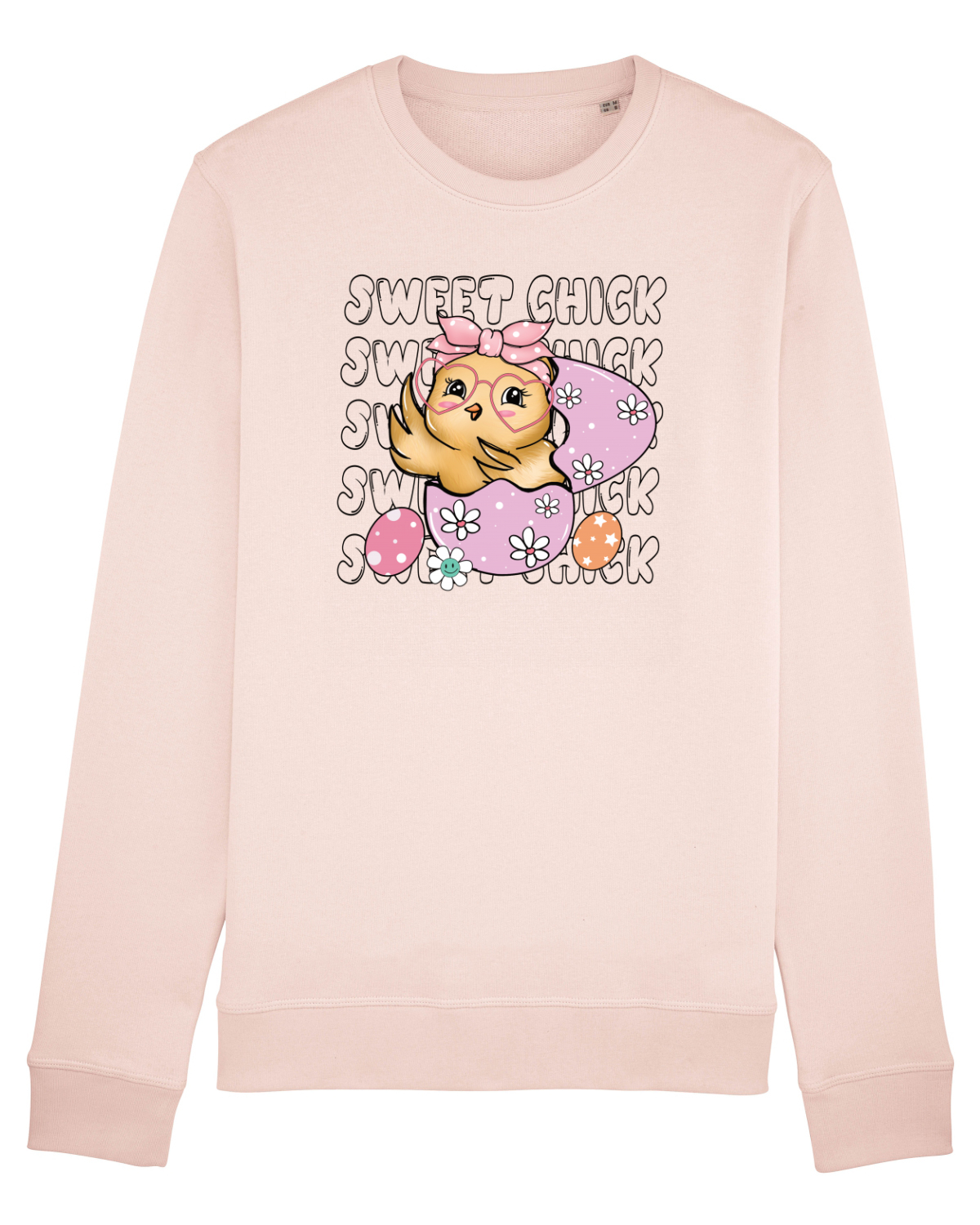 Bluză mânecă lungă Unisex Rise Candy Pink