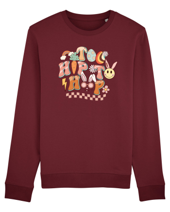 de Paște - Too hip to hop Burgundy