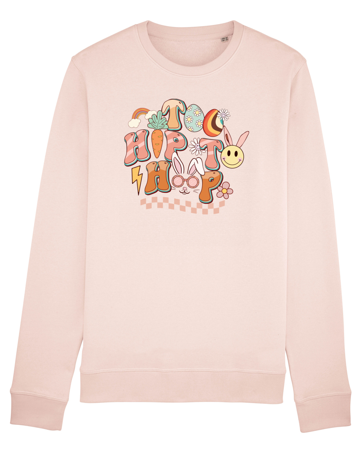 Bluză mânecă lungă Unisex Rise Candy Pink
