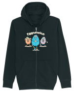 de Paște - Eggsercise Hanorac cu fermoar Unisex Connector