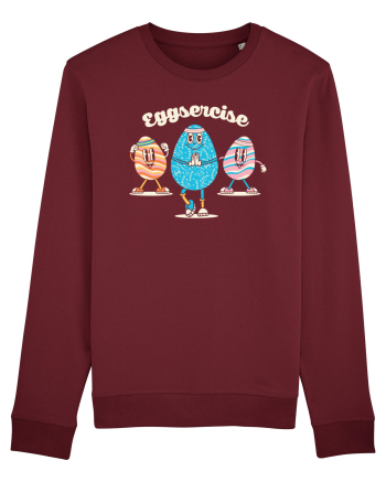 de Paște - Eggsercise Burgundy
