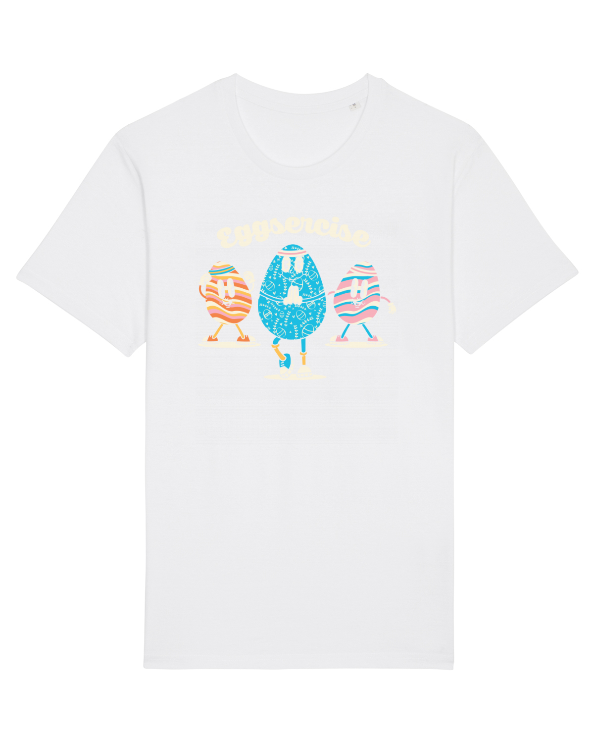 Tricou mânecă scurtă Unisex Rocker White