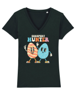 de Paște - Eggspert hunter Tricou mânecă scurtă guler V Damă Evoker