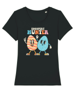 de Paște - Eggspert hunter Tricou mânecă scurtă guler larg fitted Damă Expresser