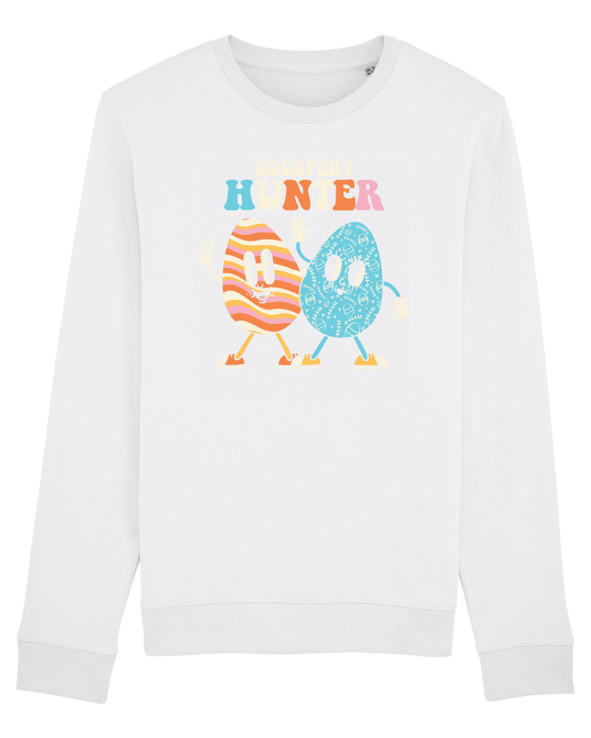 Bluză mânecă lungă Unisex Rise White