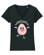 de Paște - Have an egg-stra special easter Tricou mânecă scurtă guler V Damă Evoker