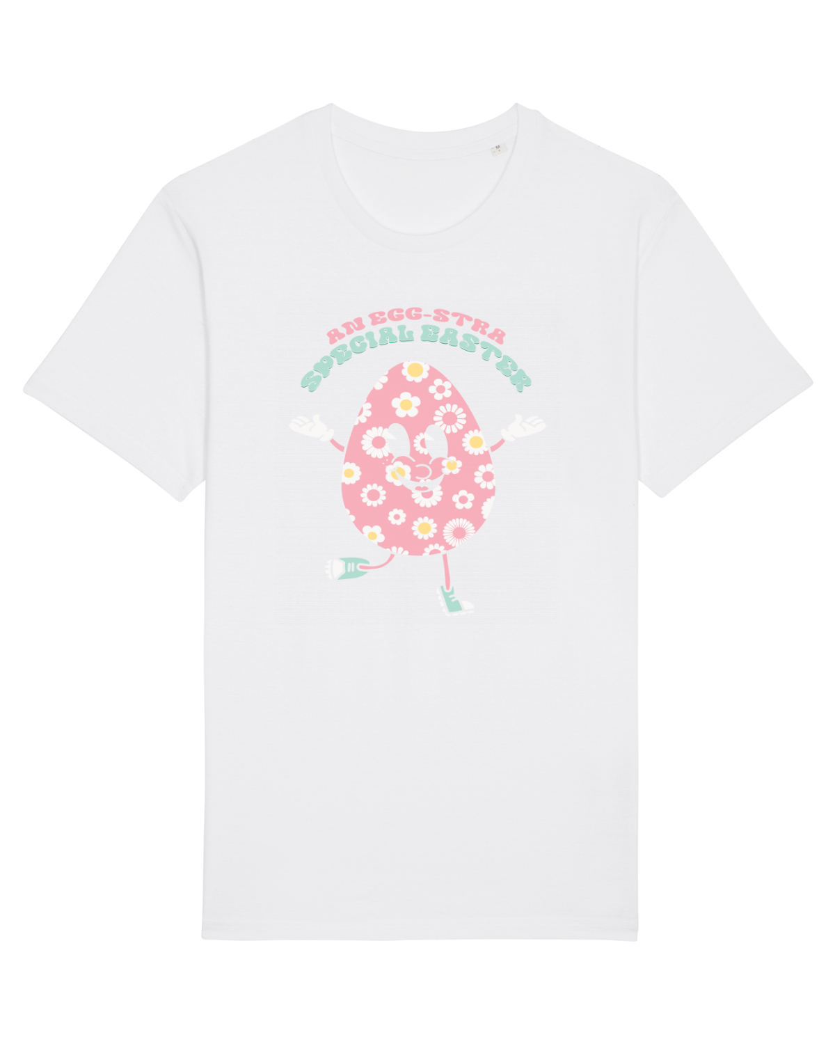 Tricou mânecă scurtă Unisex Rocker White