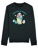 de Paște - Help me I am dyeing Bluză mânecă lungă Unisex Rise