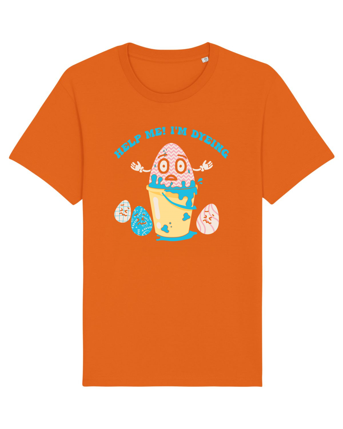 Tricou mânecă scurtă Unisex Rocker Bright Orange