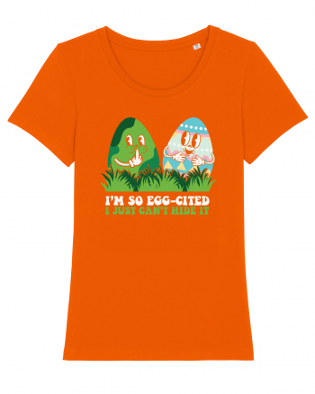de Paște - I am so egg-cited Bright Orange