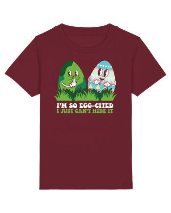de Paște - I am so egg-cited Burgundy