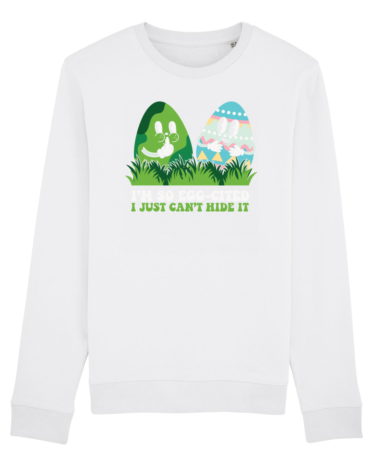 Bluză mânecă lungă Unisex Rise White