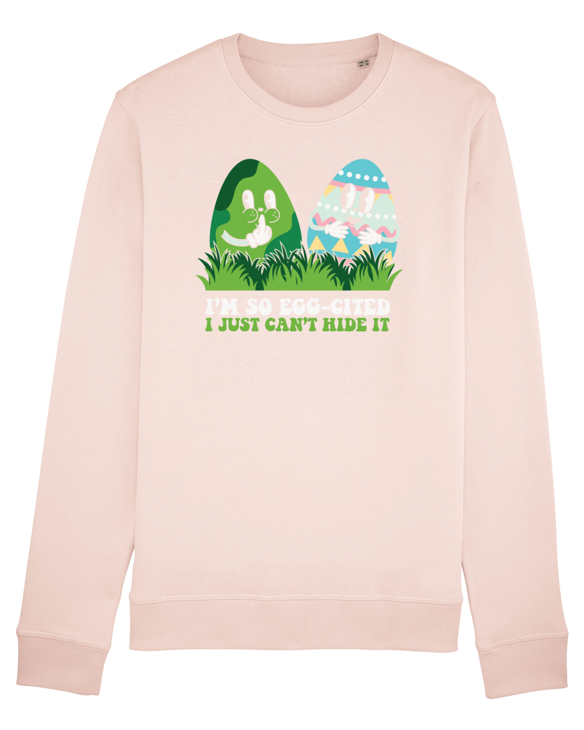 Bluză mânecă lungă Unisex Rise Candy Pink