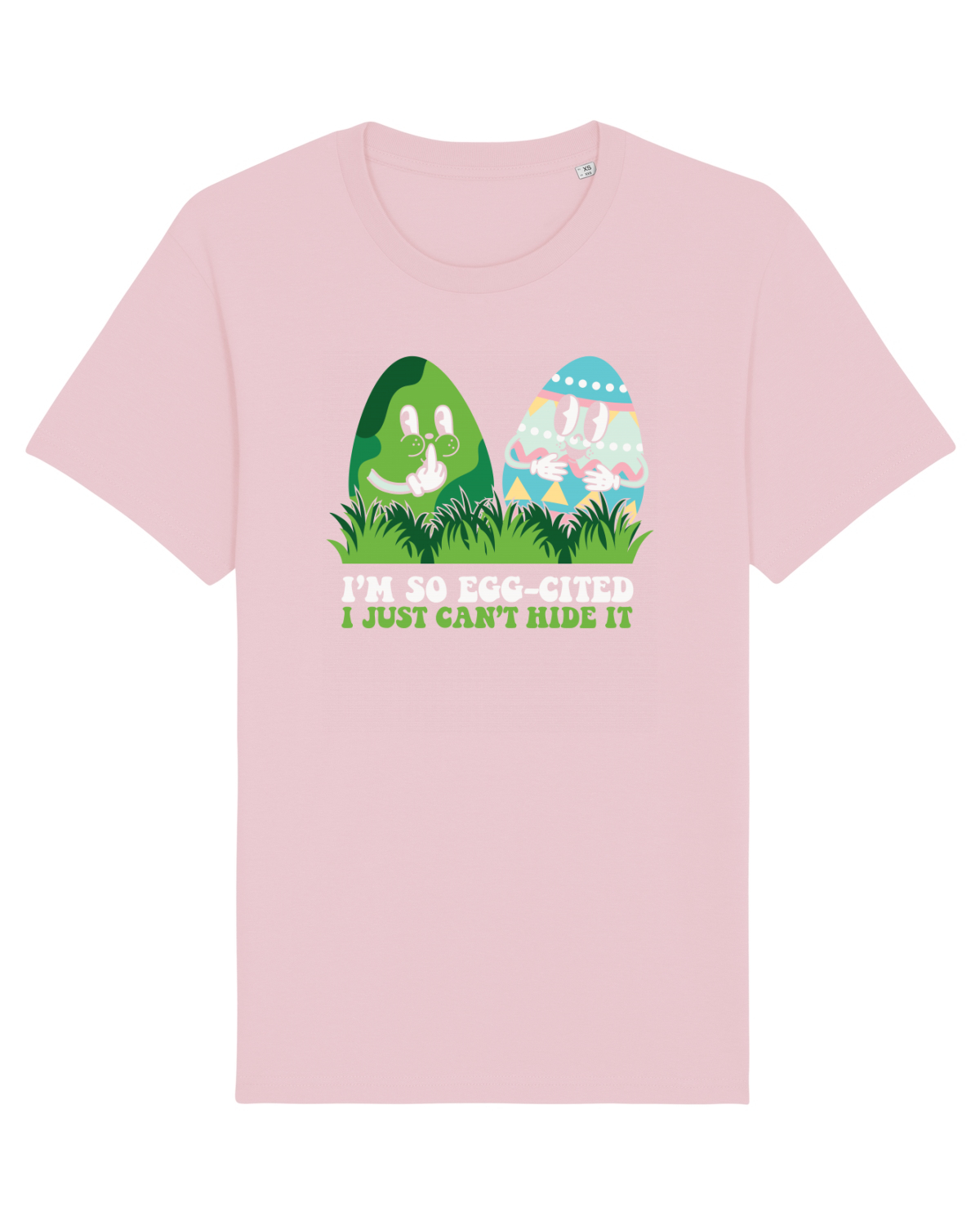 Tricou mânecă scurtă Unisex Rocker Cotton Pink