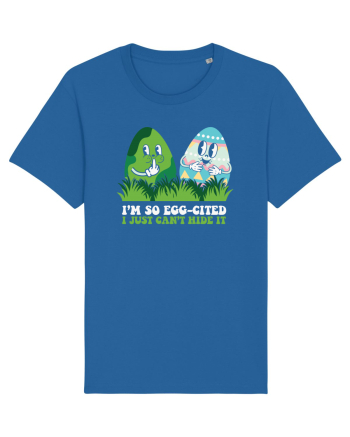 de Paște - I am so egg-cited Royal Blue