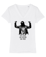 TRICOU ULTRAS - V1 Tricou mânecă scurtă guler V Damă Evoker