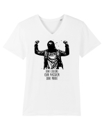 TRICOU ULTRAS - V1 Tricou mânecă scurtă guler V Bărbat Presenter