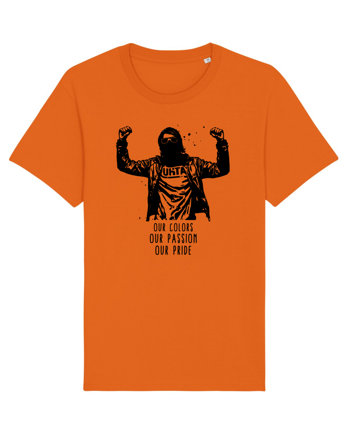 Tricou mânecă scurtă Unisex Rocker Bright Orange