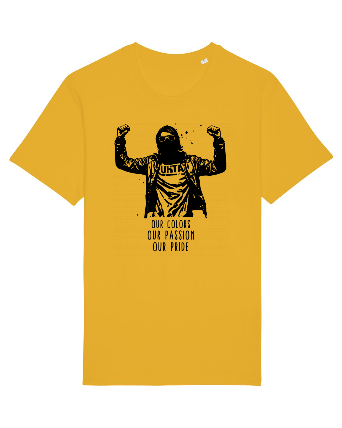 Tricou mânecă scurtă Unisex Rocker Spectra Yellow