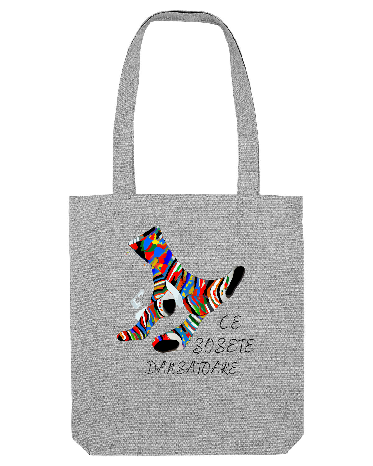 Sacoșă textilă Heather Grey