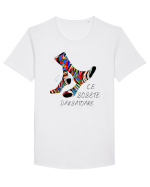 ȘOSETE DANSATOARE Tricou mânecă scurtă guler larg Bărbat Skater