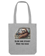 SLOW AND STEADY - V2 Sacoșă textilă