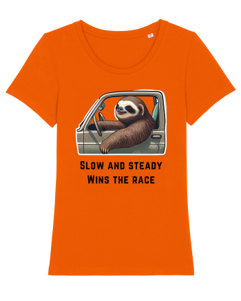 SLOW AND STEADY - V2 Bright Orange