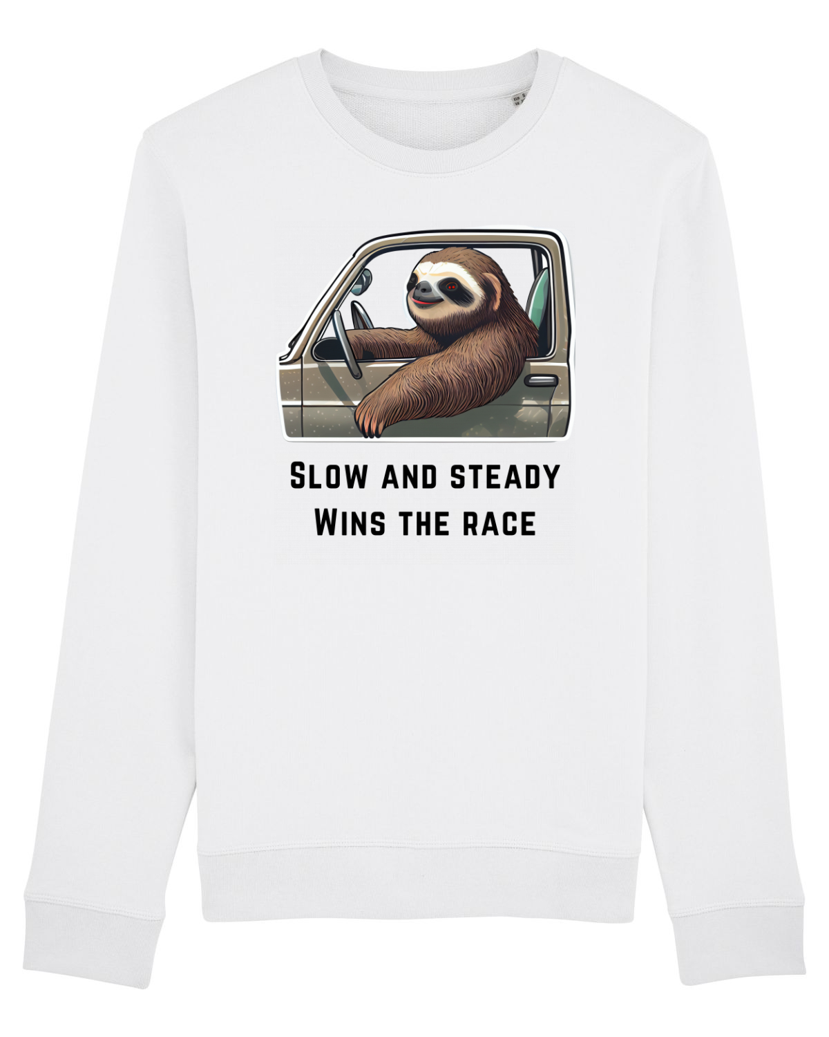 Bluză mânecă lungă Unisex Rise White