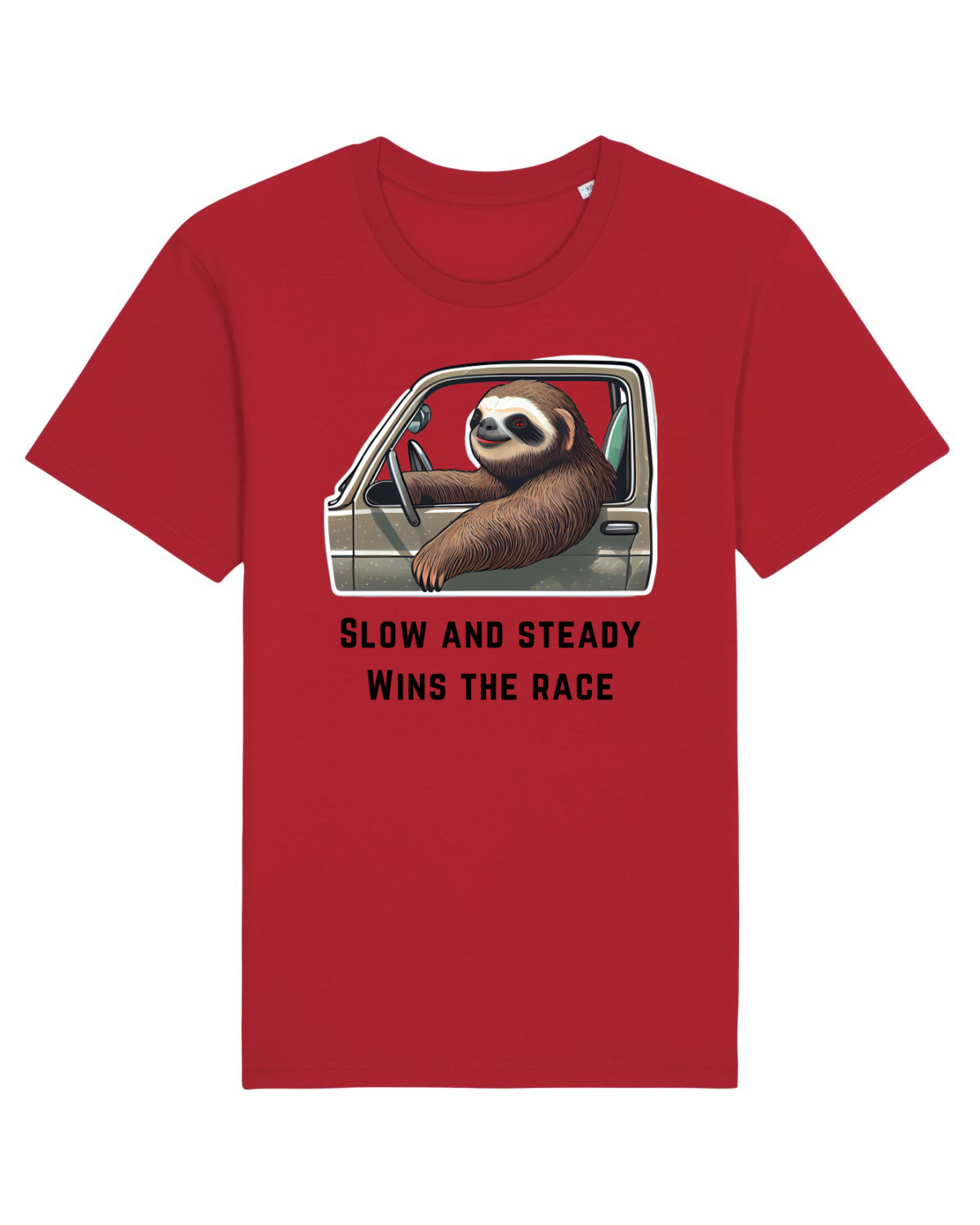 Tricou mânecă scurtă Unisex Rocker Red