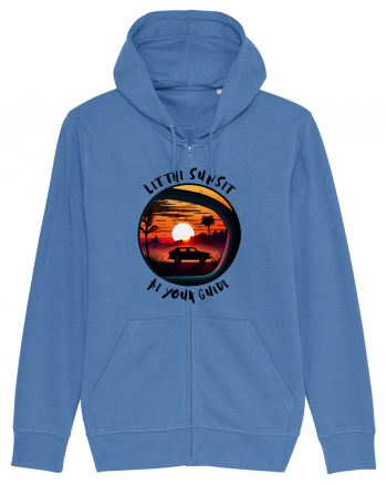 LET THE SUNSET BE YOUR GUIDE - V1 Bright Blue