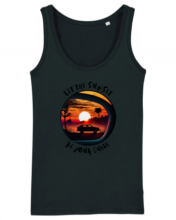 LET THE SUNSET BE YOUR GUIDE - V1 Black