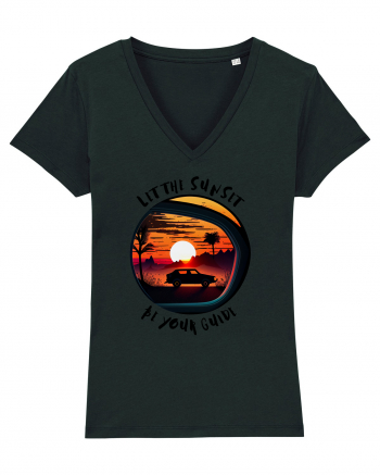 LET THE SUNSET BE YOUR GUIDE - V1 Black