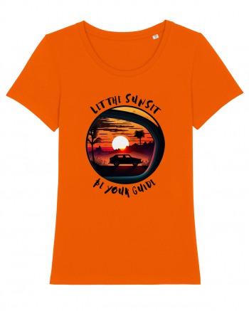 LET THE SUNSET BE YOUR GUIDE - V1 Bright Orange