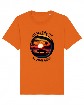 LET THE SUNSET BE YOUR GUIDE - V1 Bright Orange