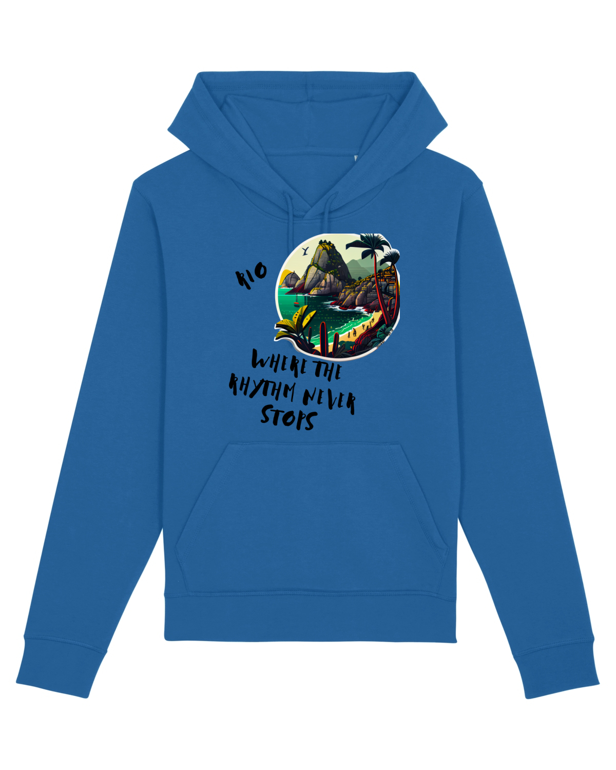 Hanorac Unisex Drummer Royal Blue